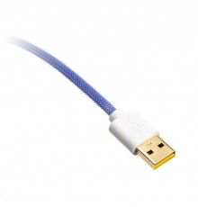 Ducky Premicord Afterglow Coiled Cable, USB Type-C to Type-A - 1.8m
