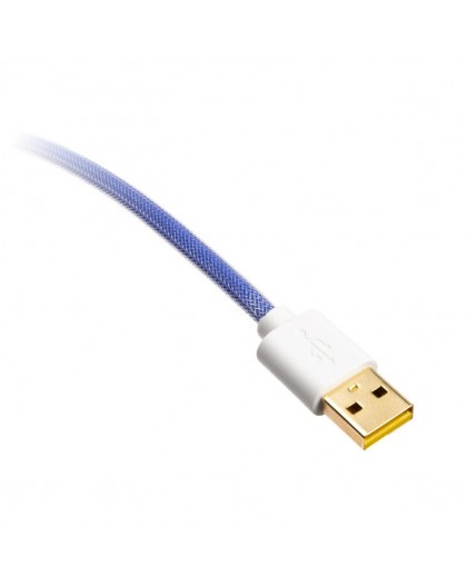 Ducky Premicord Afterglow Coiled Cable, USB Type-C to Type-A - 1.8m
