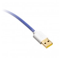 Ducky Premicord Afterglow Coiled Cable, USB Type-C to Type-A - 1.8m