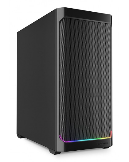 Sharkoon AK4 RGB STRIP Midi Tower Black