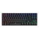 CHERRY MX 8.2 TKL Wireless RGB keyboard Gaming USB + RF Wireless + Bluetooth QWERTZ German Black