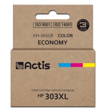 Actis KH-303CR tint (asendus HP 303XL T6N03AE Premium 18ml 415 lehekülge värv: tsüaan, magenta, kollane)