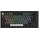 Gaming keyboard AKKO 5075B, black-silver