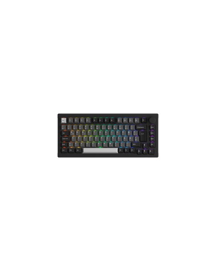 Gaming keyboard AKKO 5075B, black-silver