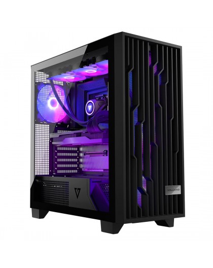 MODECOM Case VOLCANO PERUN APEX ARGB MIDI Black