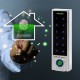 Qoltec 52448 Code lock TITAN with fingerprint reader | RFID | BT 4.0 |Code | Card | key fob | Doorbell| IP68 | EM