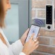 Qoltec 52448 Code lock TITAN with fingerprint reader | RFID | BT 4.0 |Code | Card | key fob | Doorbell| IP68 | EM