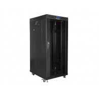 Lanberg FF01-8027-12BL rack cabinet 27U Freestanding rack Black