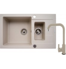 Sink SPARTA PLUS with SILVIO faucet