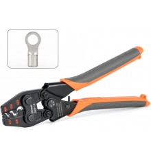 Non-insulated terminal crimping pliers 22-12AWG