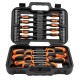 Screwdriver and bit set, 58 pcs.