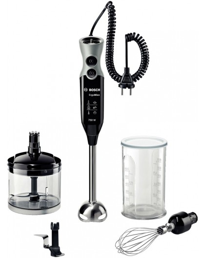 Bosch MSM67170 blender Immersion blender 750 W Black, Silver