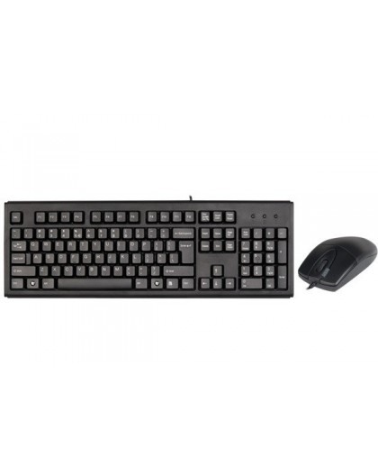 A4Tech KM-720620D keyboard USB QWERTY English Black