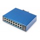 Industrial switch 16x 1000Base-TX DIN ext. temp ra