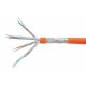 Equip Cat.7 S/FTP Installation Cable, LSZH, Solid Copper, 100m