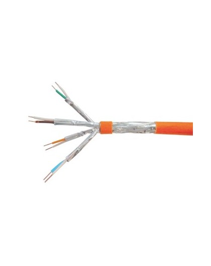 Equip Cat.7 S/FTP Installation Cable, LSZH, Solid Copper, 100m