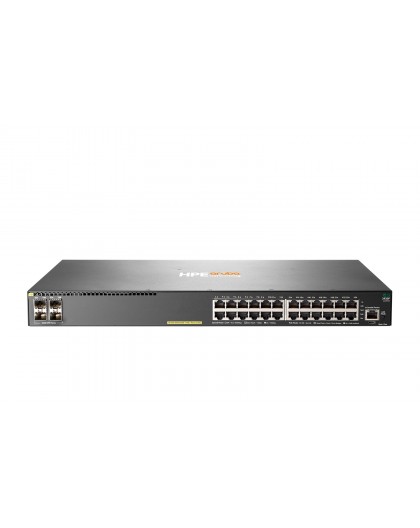 HPE Aruba Networking 2930F 24G PoE+ 4SFP Switch