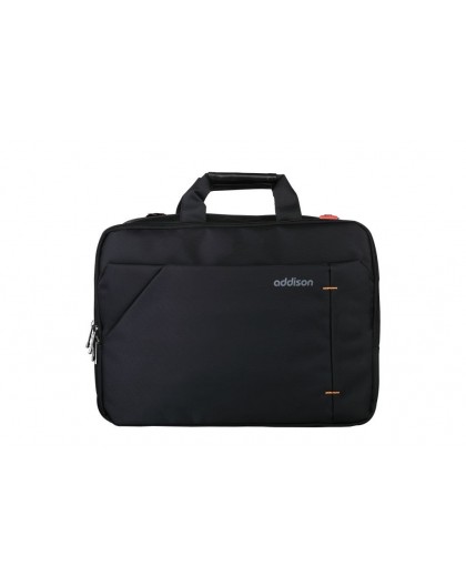 Addison 305014 notebook case 35.8 cm (14.1") Toploader bag Black