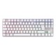 CHERRY MX 8.2 TKL Wireless RGB keyboard Gaming USB + RF Wireless + Bluetooth QWERTZ German White