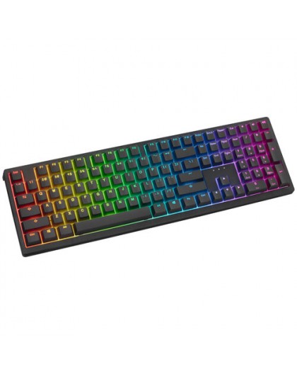 IQUNIX F97 Lavandin Wireless Gaming Keyboard, RGB - MX-Red-Switches (US)