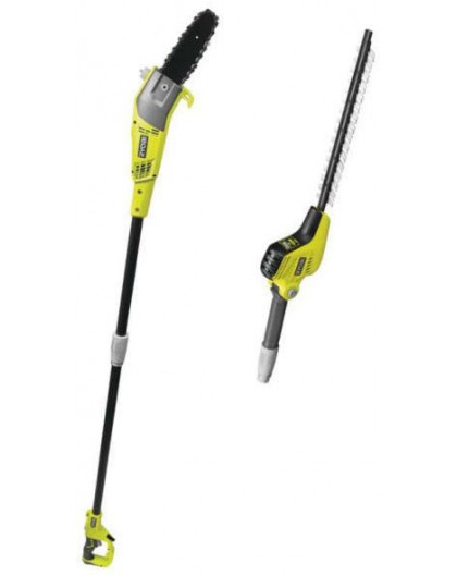 822765 Ryobi Pruning Saw + Hedge Trimmer Set
