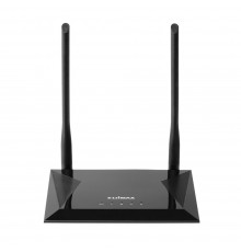 Edimax N300 wireless router Fast Ethernet Single-band (2.4 GHz) Black