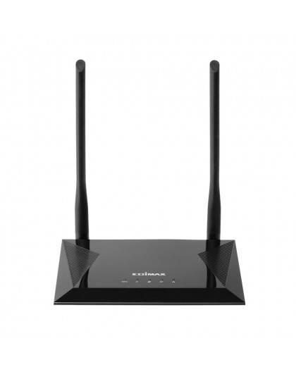 Edimax N300 wireless router Fast Ethernet Single-band (2.4 GHz) Black