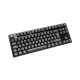 Ducky One 3 Aura White TKL Gaming Keyboard RGB LED - Kailh Jellyfish Y US - White gaming keyboard in TKL form factor - US key la