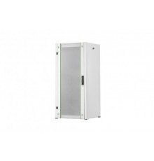 Hyper Pro Standing Network Cabinet 19" 26U rack 600x600, door front glass, grey, 1000kg