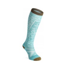 Women's Socks Darn Tough Traverse aqua sz. s