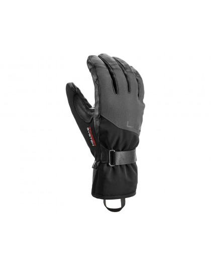 Leki Pegas Pro 3D GTX Ski Gloves - black/graphite