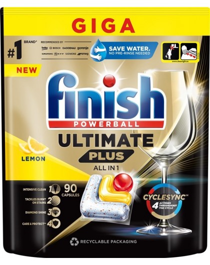 Cleaning Agent PLUS Lemon 90 pcs