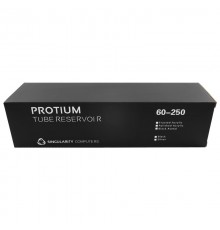 Singularity Computers Protium Reservoir 250mm - Acrylic, frosted, silver