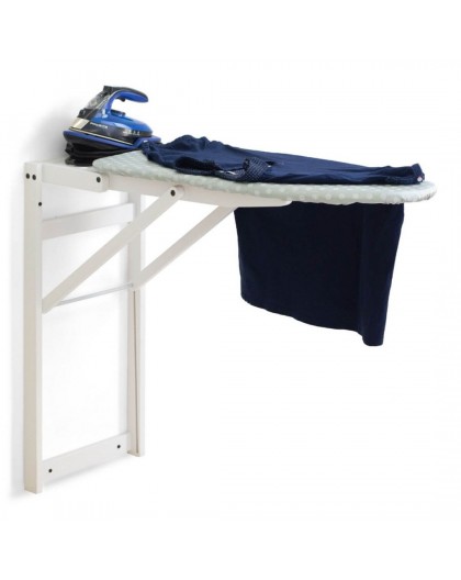 ARREDAMENTI STIROJOLLY Ironing board for wall hanging - 108 x 40 cm, White