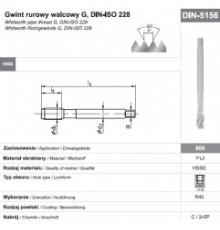 TAP G 1/4" DIN-5156C R40 HSSE 800