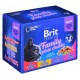 BRIT Cat Pouches Family Plate - wet cat food - 12 x 100g