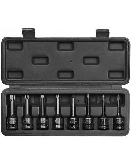 Torx impact wrenches 1/2", set of 8