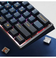 Ducky One 3 Pro Mini Nazca Line Gaming Keyboard, mechanical, 8,000 Hz, Hot Swap, RGB - Cherry MX2A Red, ANSI (US)