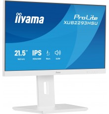 iiyama ProLite 21.5” IPS monitor with a three-side borderless design, integrated USB hub, 100Hz refresh rate and height-adjustab