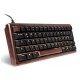Sharkoon 100068100 keyboard Office USB QWERTZ German Wood
