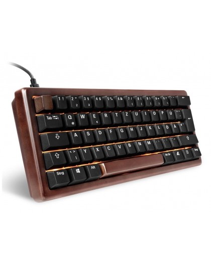 Sharkoon 100068100 keyboard Office USB QWERTZ German Wood