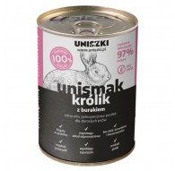 UNISZKI Unismak Rabbit with beetroot - wet food for dogs - 410g