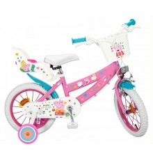 Children's bicycle 14" Peppa Pig pink 1495 TOIMSA