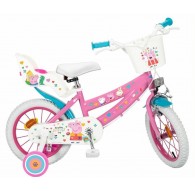 Children's bicycle 14" Peppa Pig pink 1495 TOIMSA