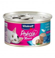VITAKRAFT POESIE mousse salmon - wet cat food - 85 g