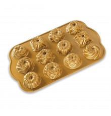 Nordic Ware NW 85677 Gugelhupffanne, Gold
