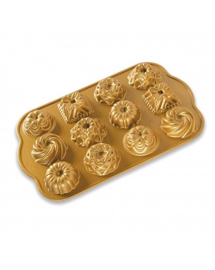 Nordic Ware NW 85677 Gugelhupffanne, Gold