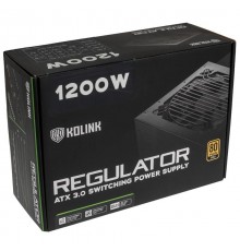 Kolink Regulator 80 PLUS Gold PSU, ATX 3.0, PCIe 5.0, modular - 1200 Watts