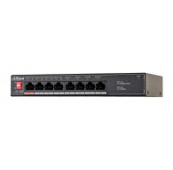 Dahua Technology PoE SF1008LP Unmanaged L2 Fast Ethernet (10/100) Power over Ethernet (PoE) Black