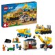 LEGO CITY 60391 CONSTRUCTION TRUCKS AND WRECKING BALL CRANE